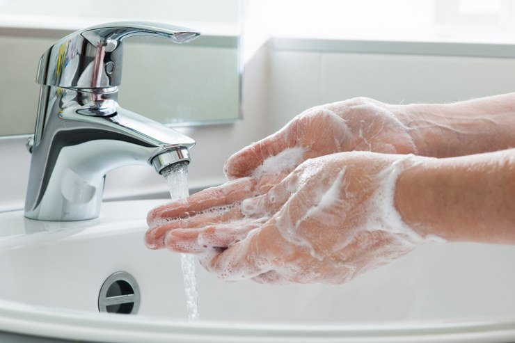 hand washing