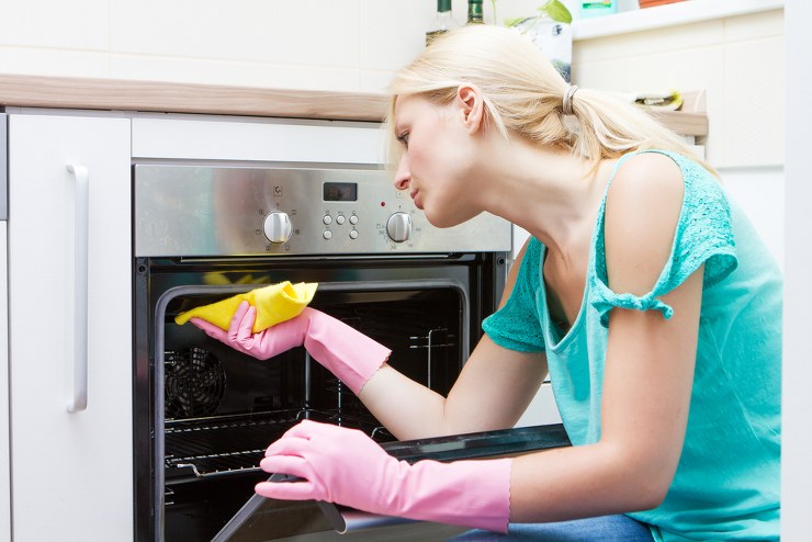 kitchen cleaning